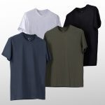 تیشرت آستین فولد ( پاکتی )