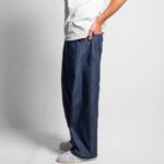 شلوار جین پیلی دار