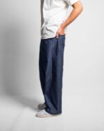 شلوار جین پیلی دار