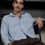 پیراهن لینن بیزی